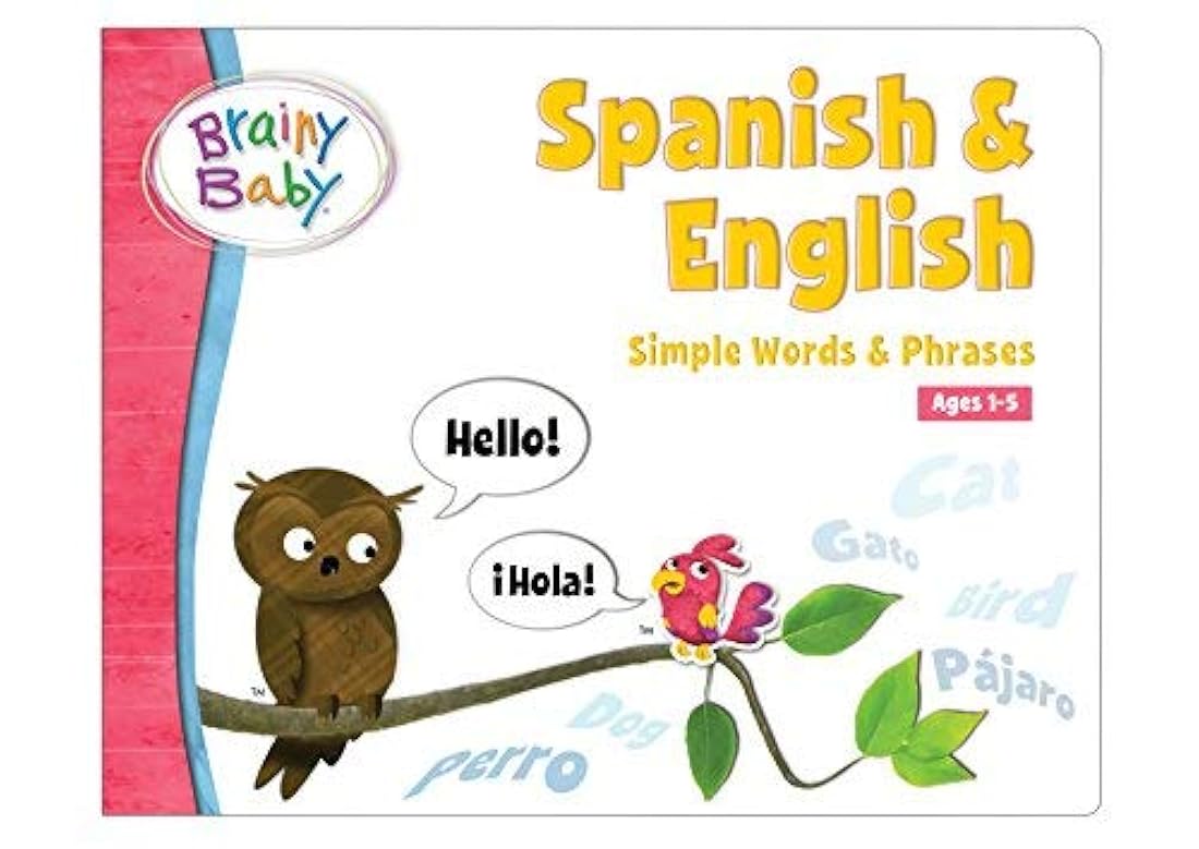 Brainy Baby Colección para estudio de español e inglés