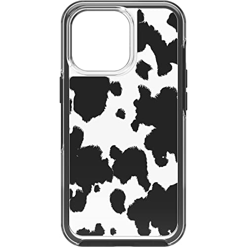 OtterBox Symmetry Clear Series - Funda para iPhone 13 Pro (solamente) - Impresión de vaca