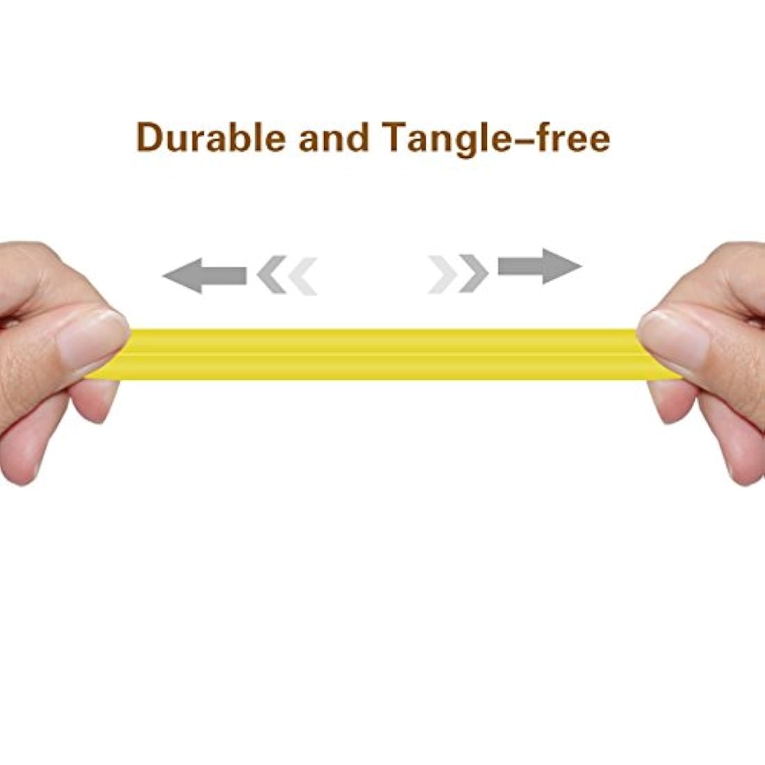 Asobilor - Micro USB cargador rápido cordón plano de Cable