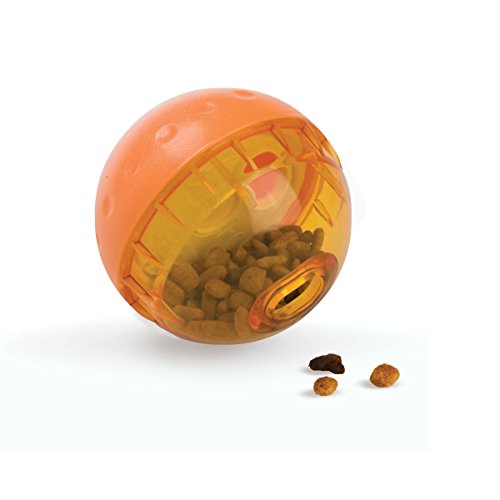 OurPets IQ Treat Ball Juguete interactivo para perros dispensadores de alimentos