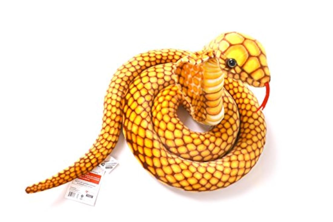 Peluche de pitón de peluche de serpiente grande