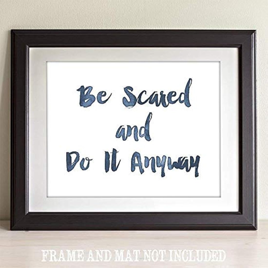 impresión de arte de tipografía sin marco de 11x14