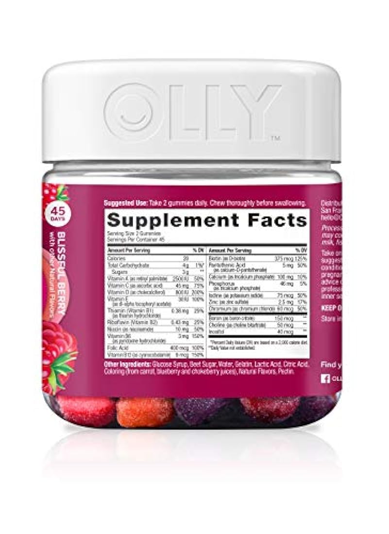 OLLY Perfect Suplementos multivitamínicos para mujeres 1, 1