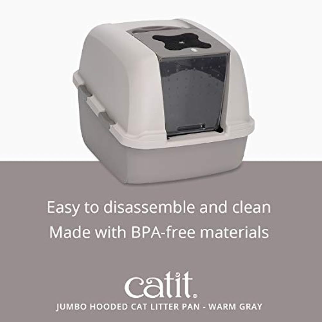 Catit Jumbo - Cazuela con capucha para gatos