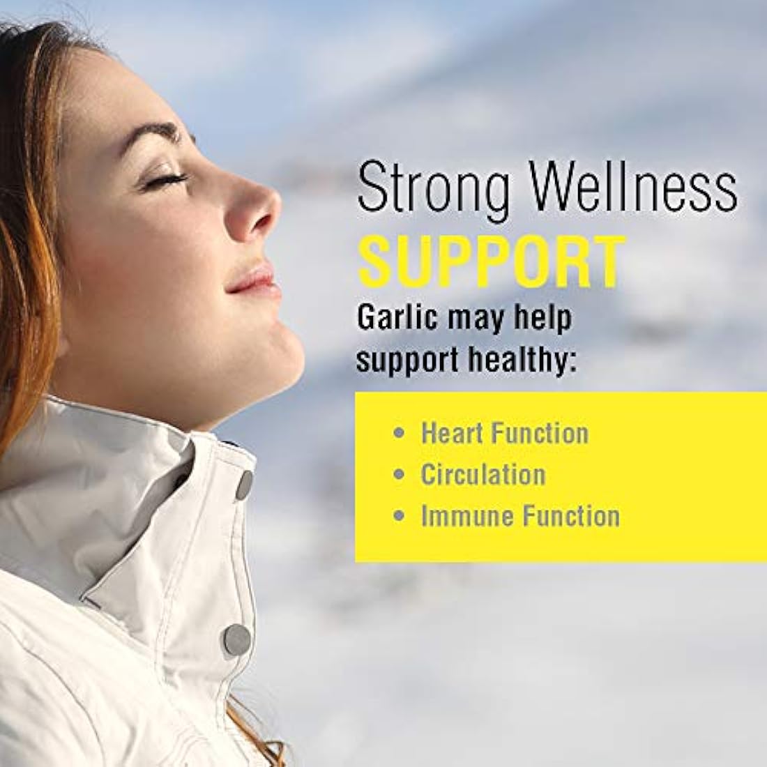 Suplemento de ajo orgánico Solaray, 600 mg, 100 unidades