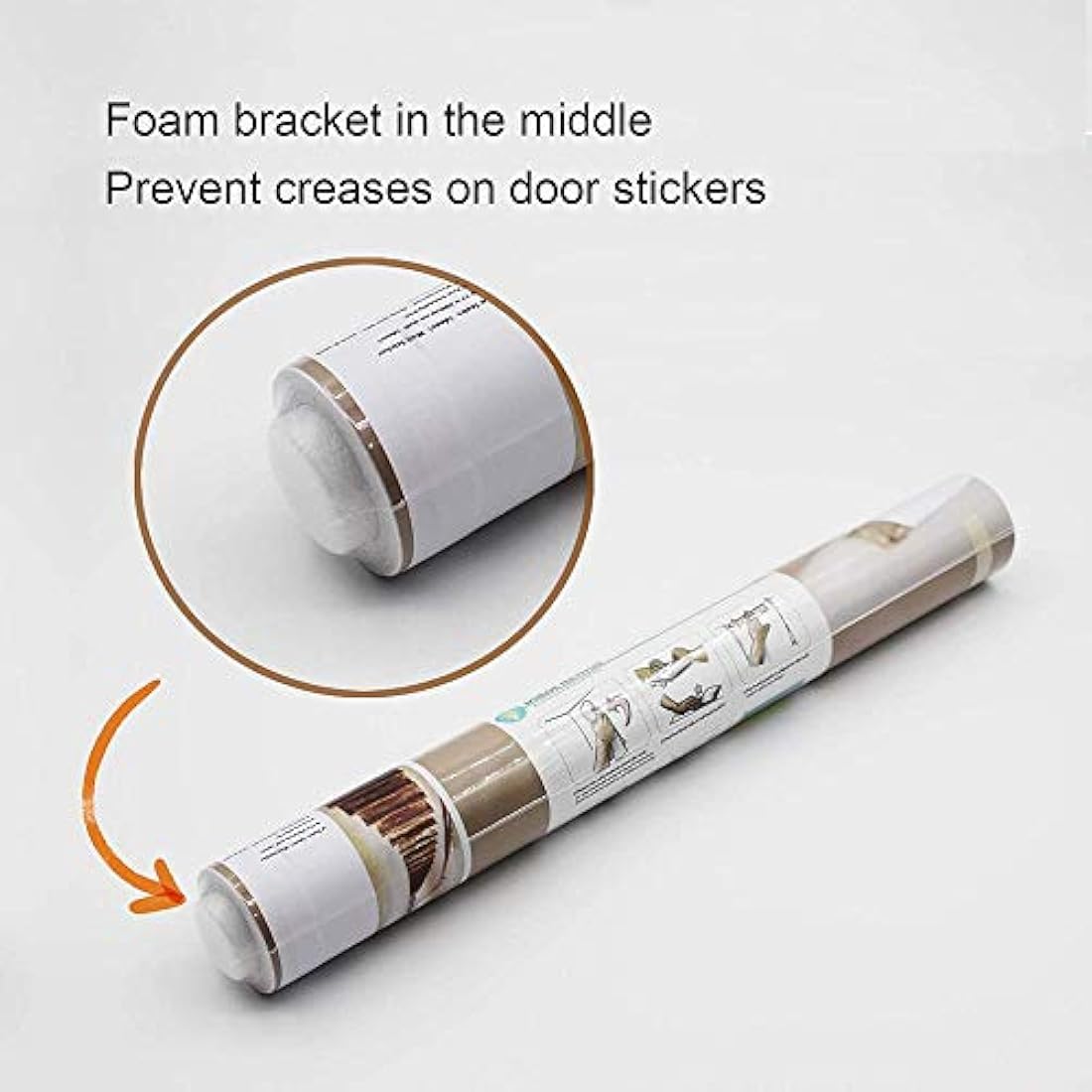 Pegatinas decorativas autoadhesivas para puerta(30.3 x 78.7)