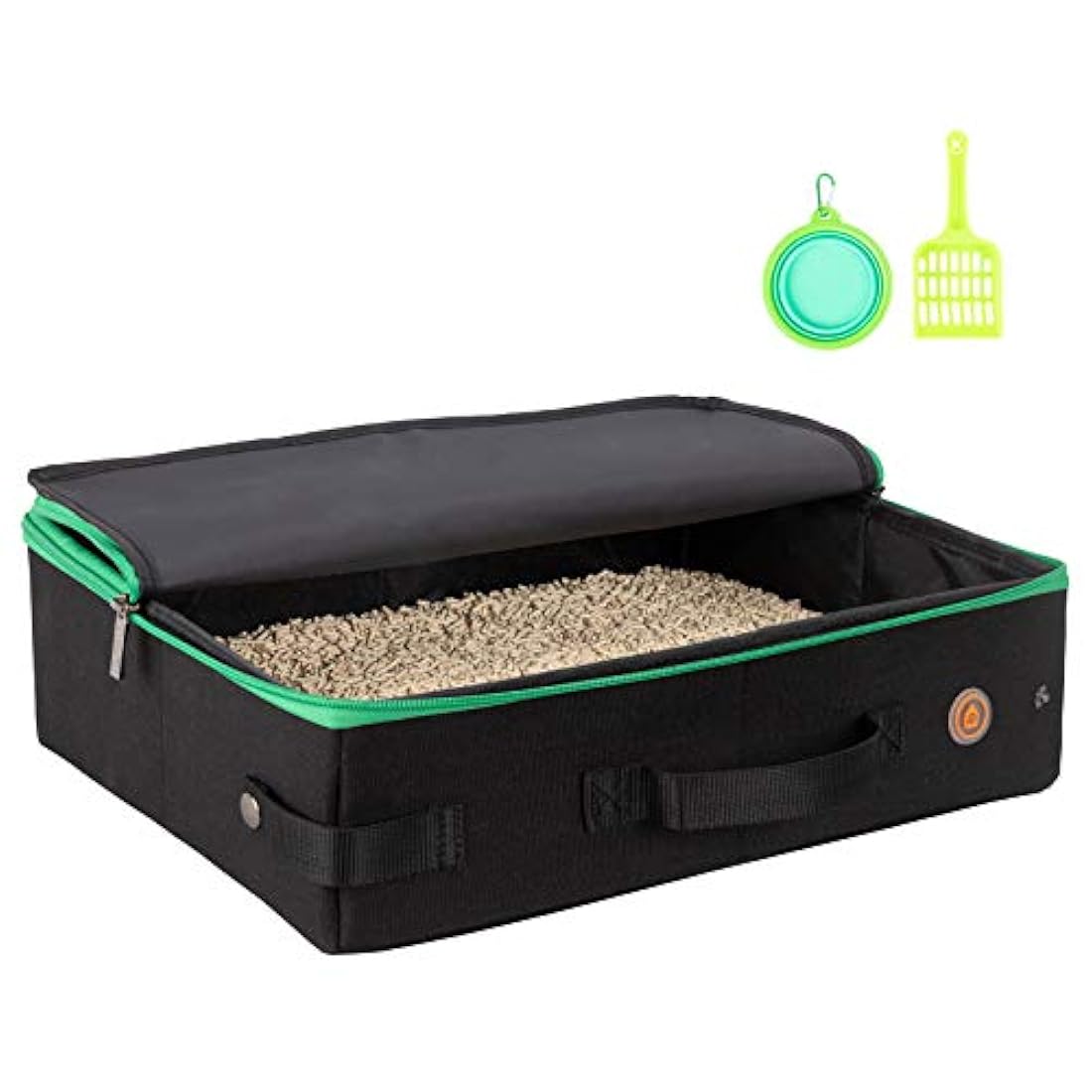 Caja de arena portátil para gatos