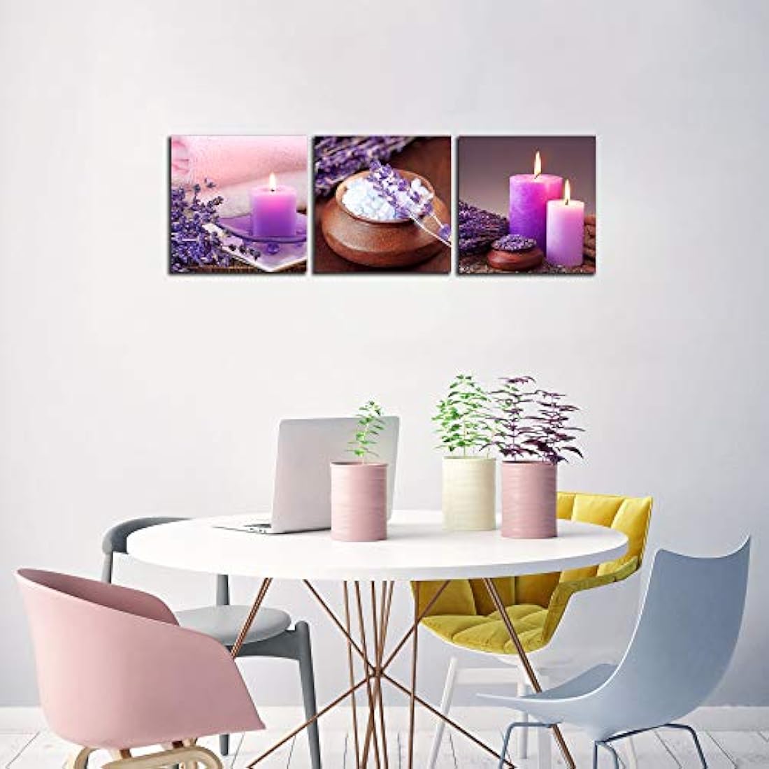 Cuadro con diseño de aromaterapia