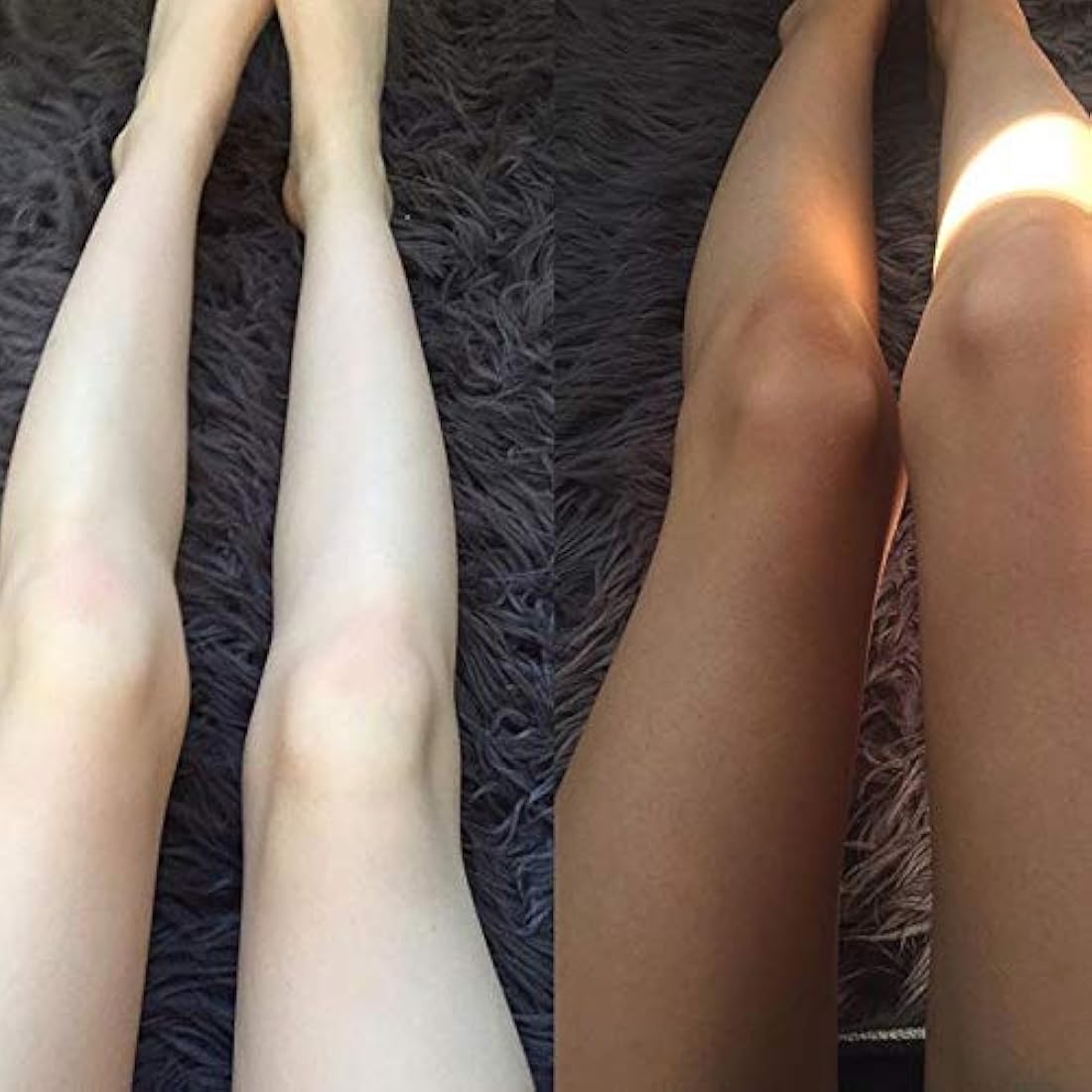 Guante para un bronceado impecable saludable y sin manchas