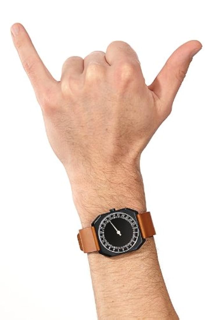 Slow Jo 19 - fabricado en Suiza Reloj de una mano 24 horas