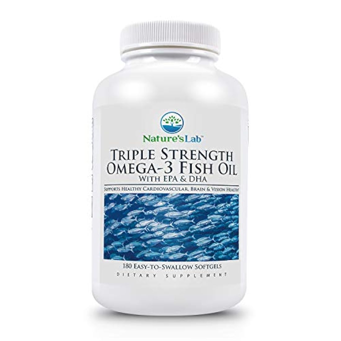 Omega 3 Triple Fuerza Aceite Pescado Suplemento 650 mg