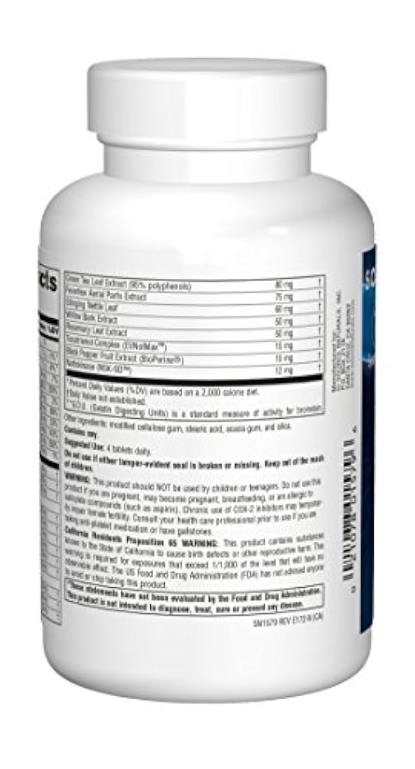 Source Naturals Inflama-Rest, SN1579, 1