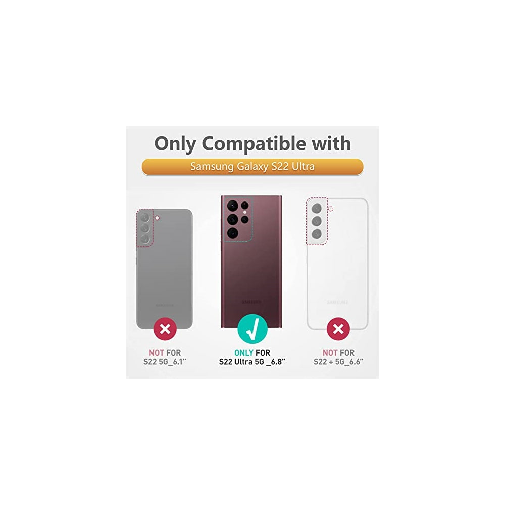 Fundas y Estuches para Samsung Galaxy S22 Ultra Rojo