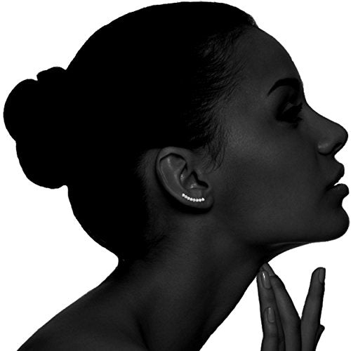 Pendientes de manguito de escalada de oreja hipoalergénicas