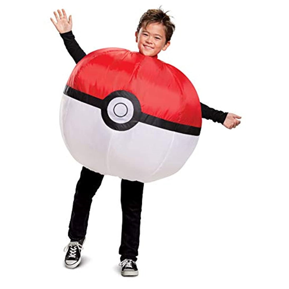 Disfraces Pokemon Poke Ball Inflable Niño Disfraz