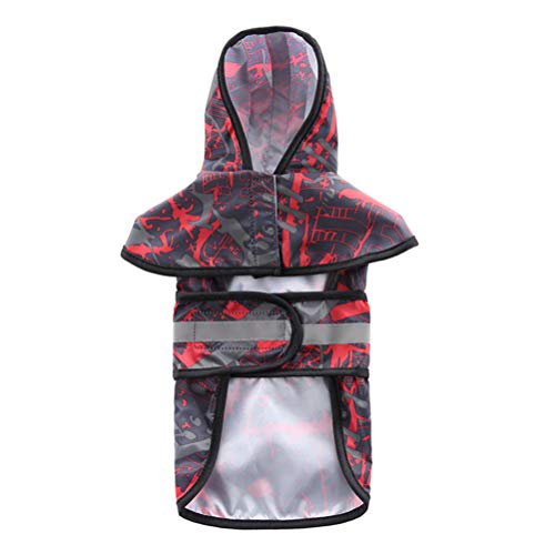 Chubasquero portátil para perro, impermeable, para mascotas