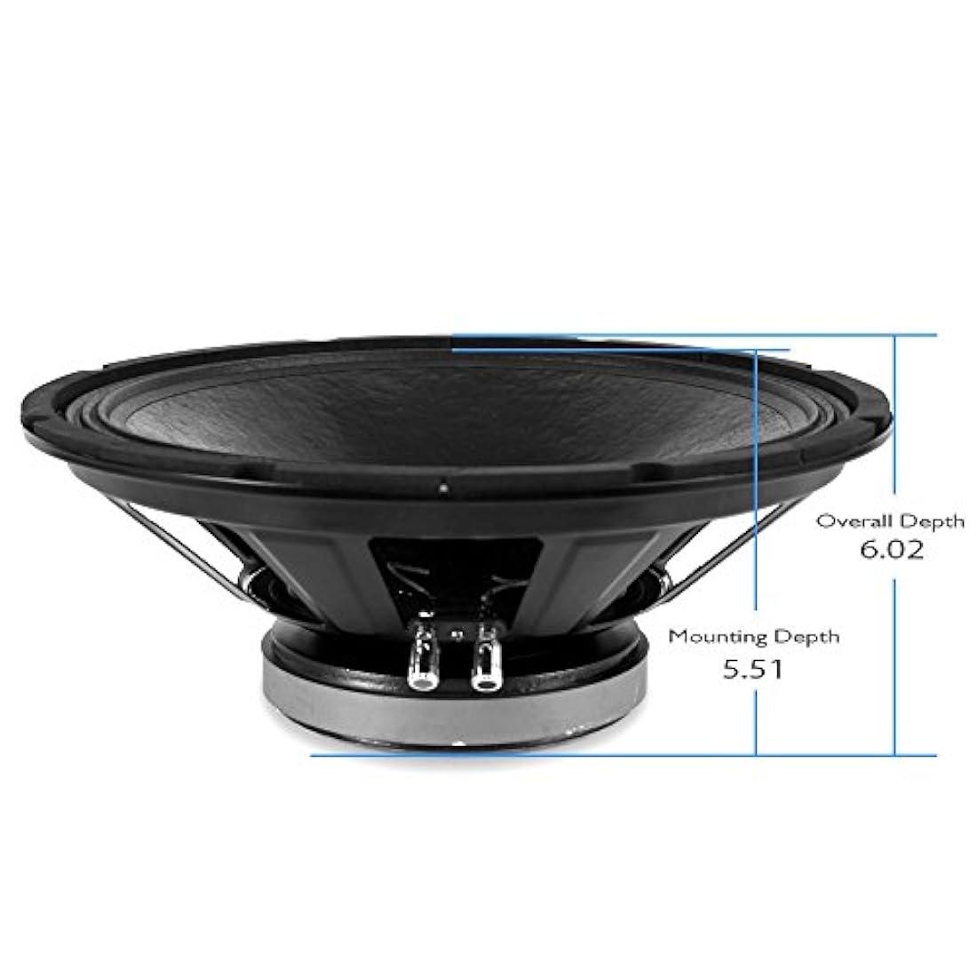 Parlante Corneta de coche Woofer Negro PYLE-PRO PPA15