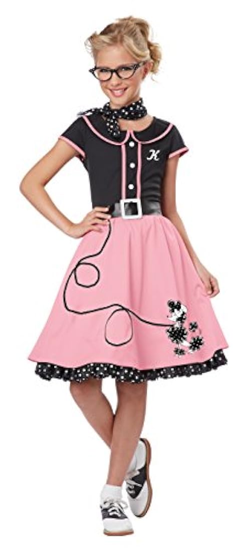 Disfraces de California, época de los 50, disfraz infantil,