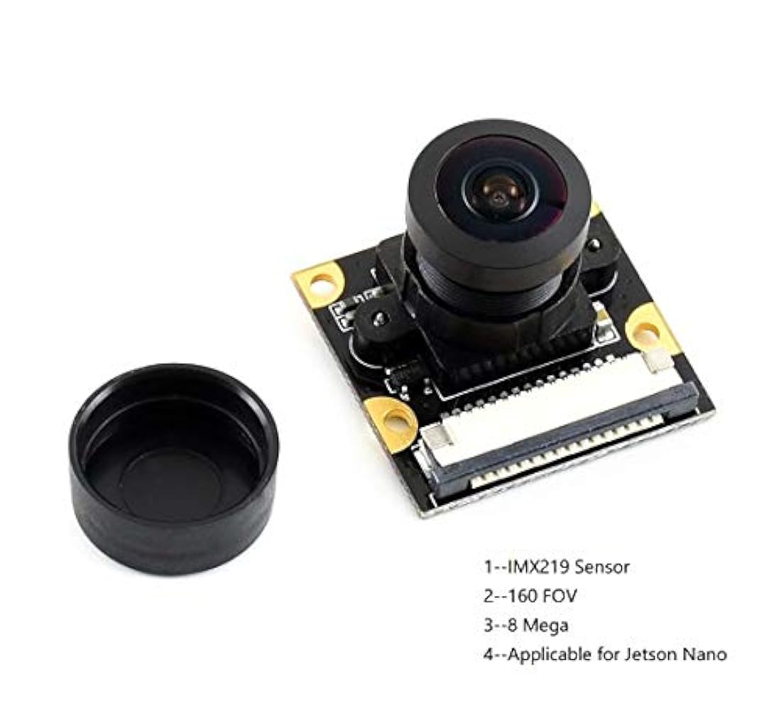 Cámara IMX219-77 de 8 MP para NVIDIA Jetson Nano Developer