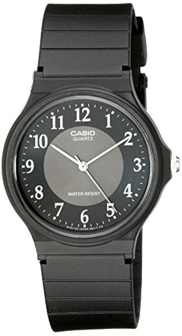 Reloj Casio para hombre y con correa de goma negra