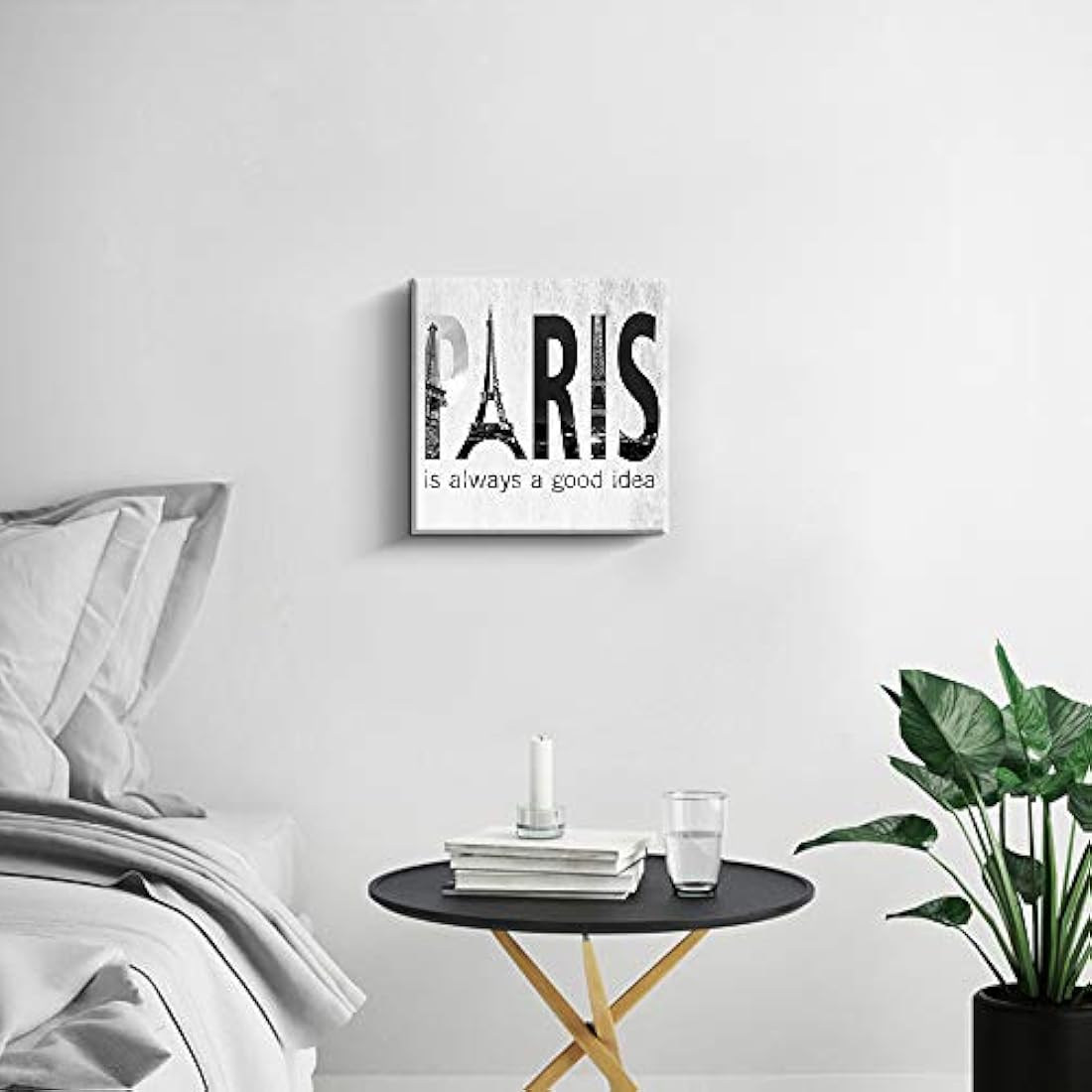 Pinetree - Lienzo decorativo para pared, diseño de citas