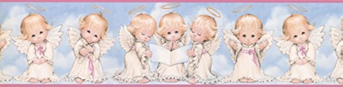 cenefa de papel pintado para pared (15 'x 6.25)