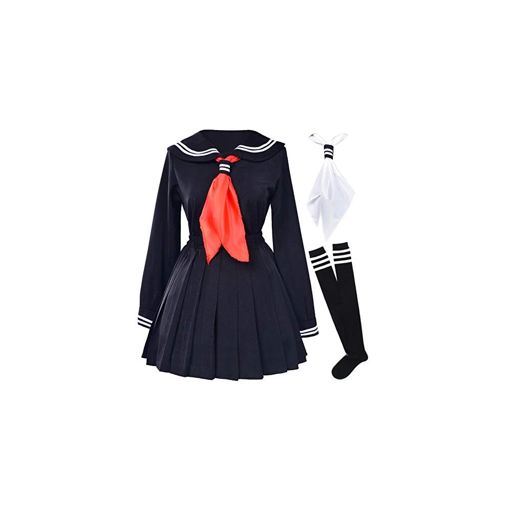 Disfraz de uniforme tipo marinero de escuela japonesa L