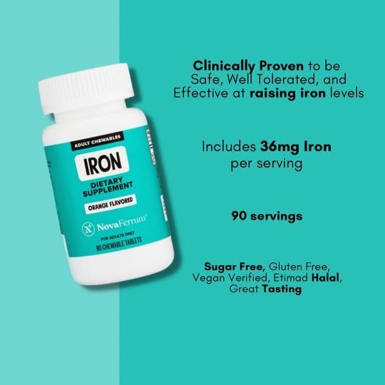 Suplemento de hierro de liberación lenta de 45 mg 200 und