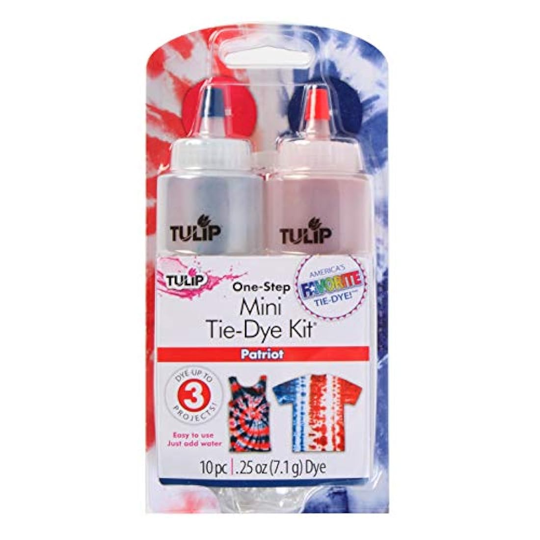Juego de tinte Tulip de un solo paso, tamaño mini,2 empaques