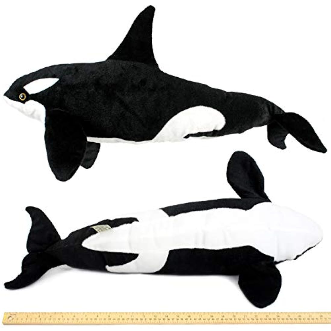 Peluche de Orca color negro y blanco de 30.7in. VIAHART