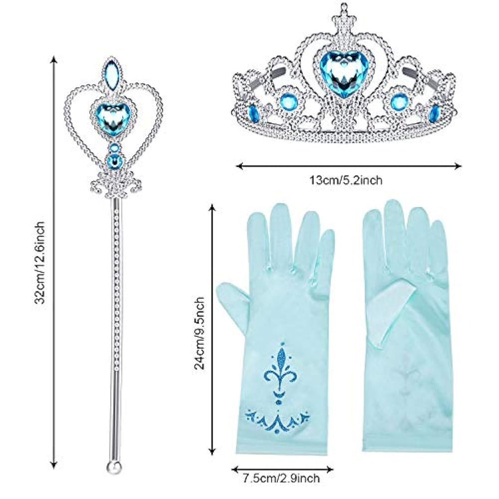 Capa de piel con capucha para disfraz de princesa