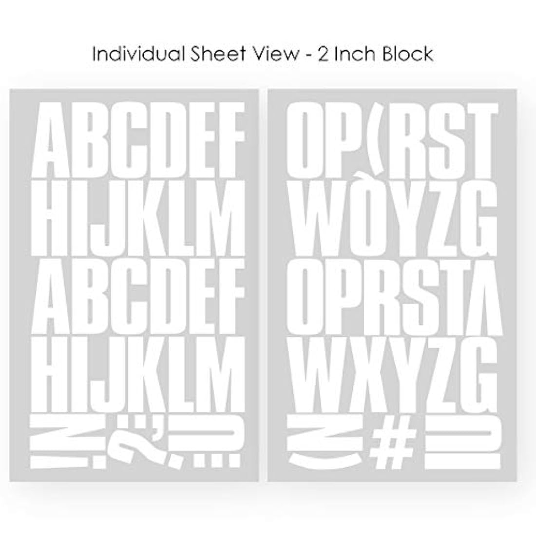 Sei Block - Paquete de transferencia para plancha