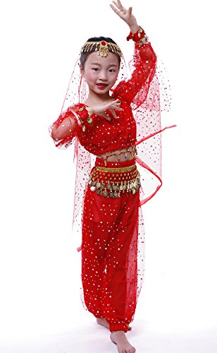 Disfraces de danza del vientre para niña pequeña