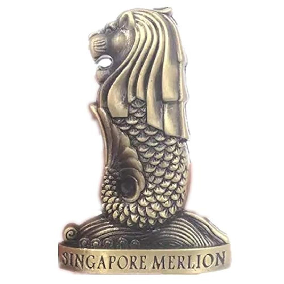 Imán para nevera, diseño de ciudad del chino singapore