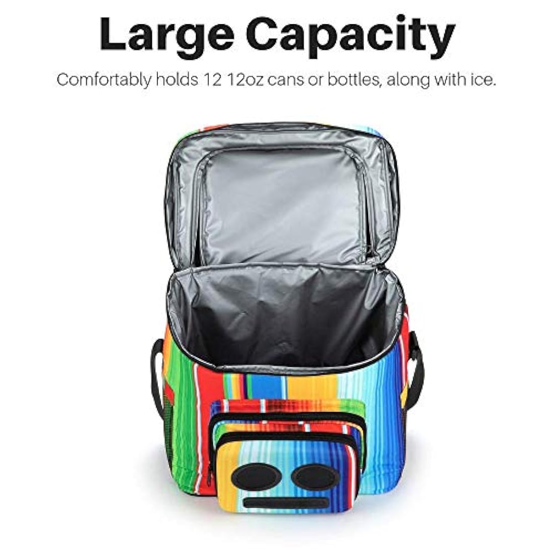 Parlantes, altavoz Bluetooth, 1 enfriador con altavoces