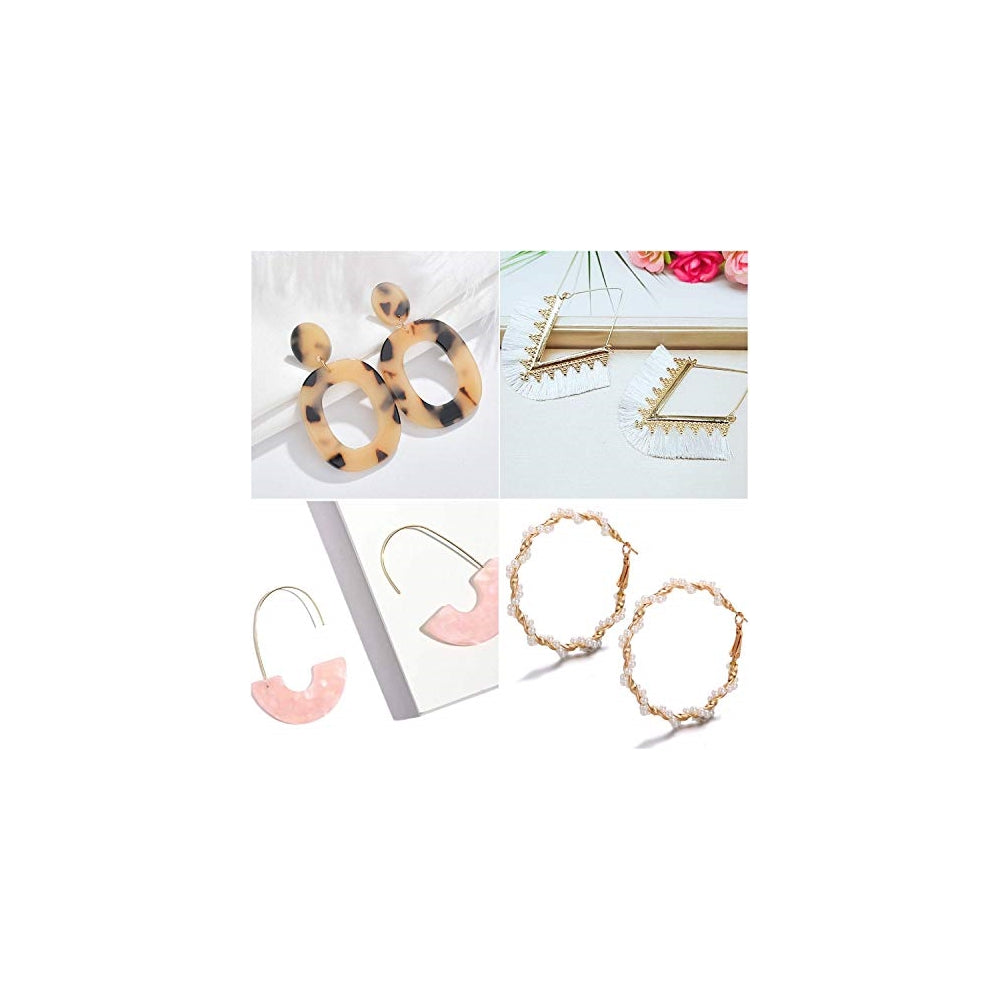 Aretes de borlas colgantes para fiesta juego 61 pares