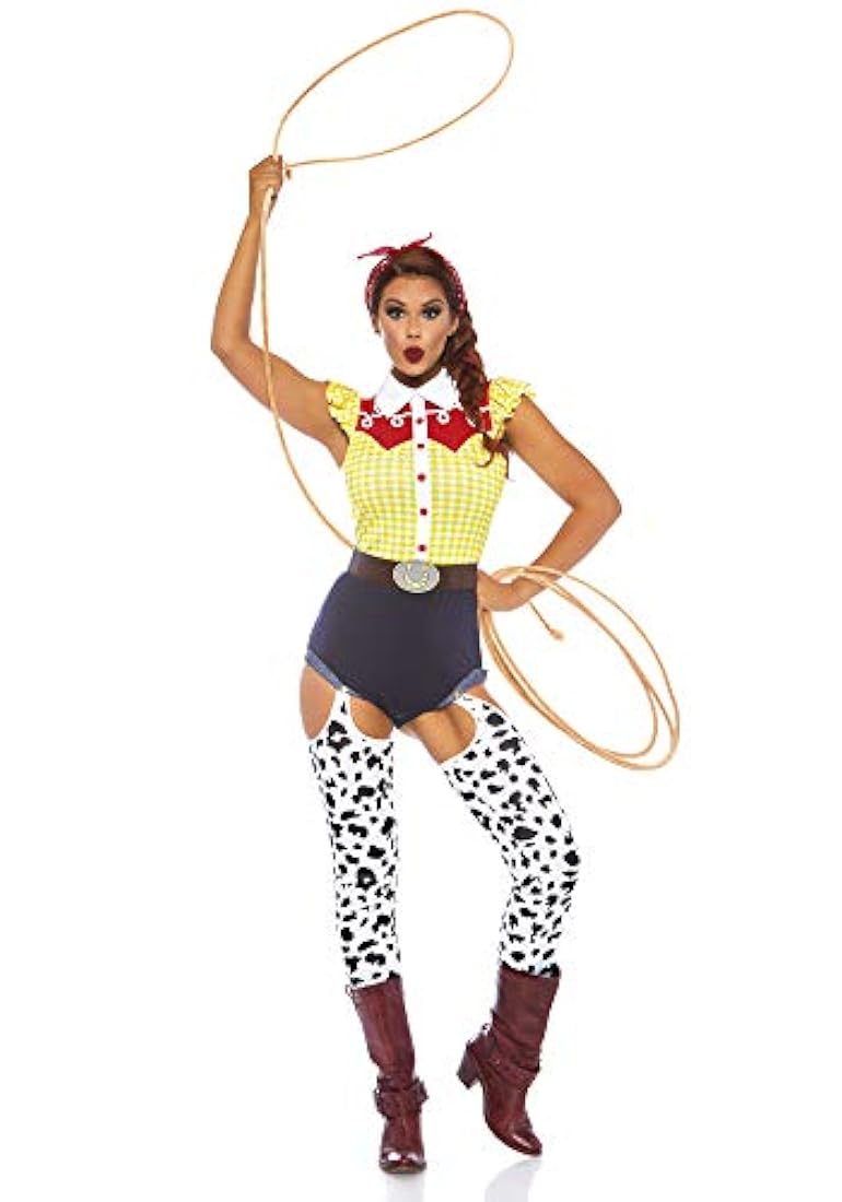 Disfraz al estilo toy story de Jessie vaquera para mujer