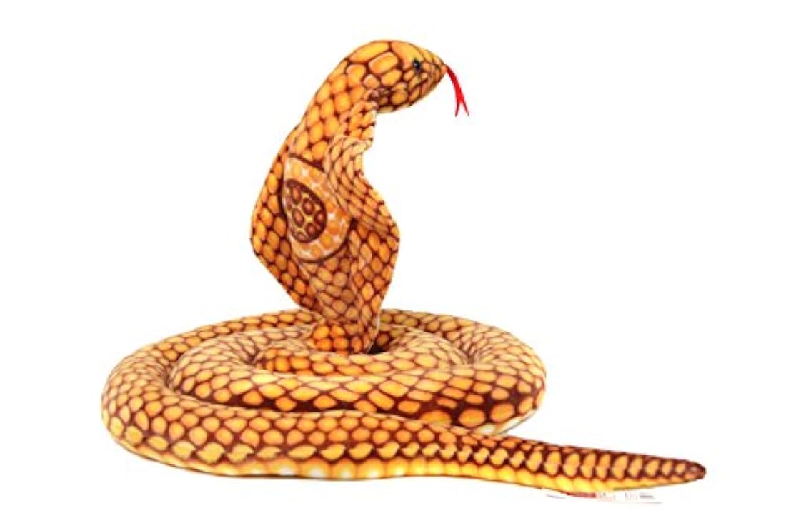 Peluche de pitón de peluche de serpiente grande