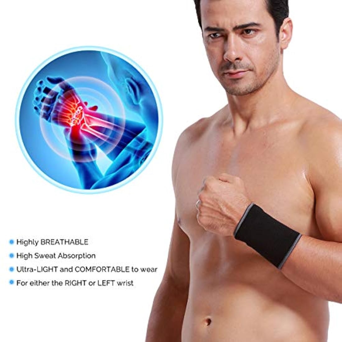 Muñequera para hombres