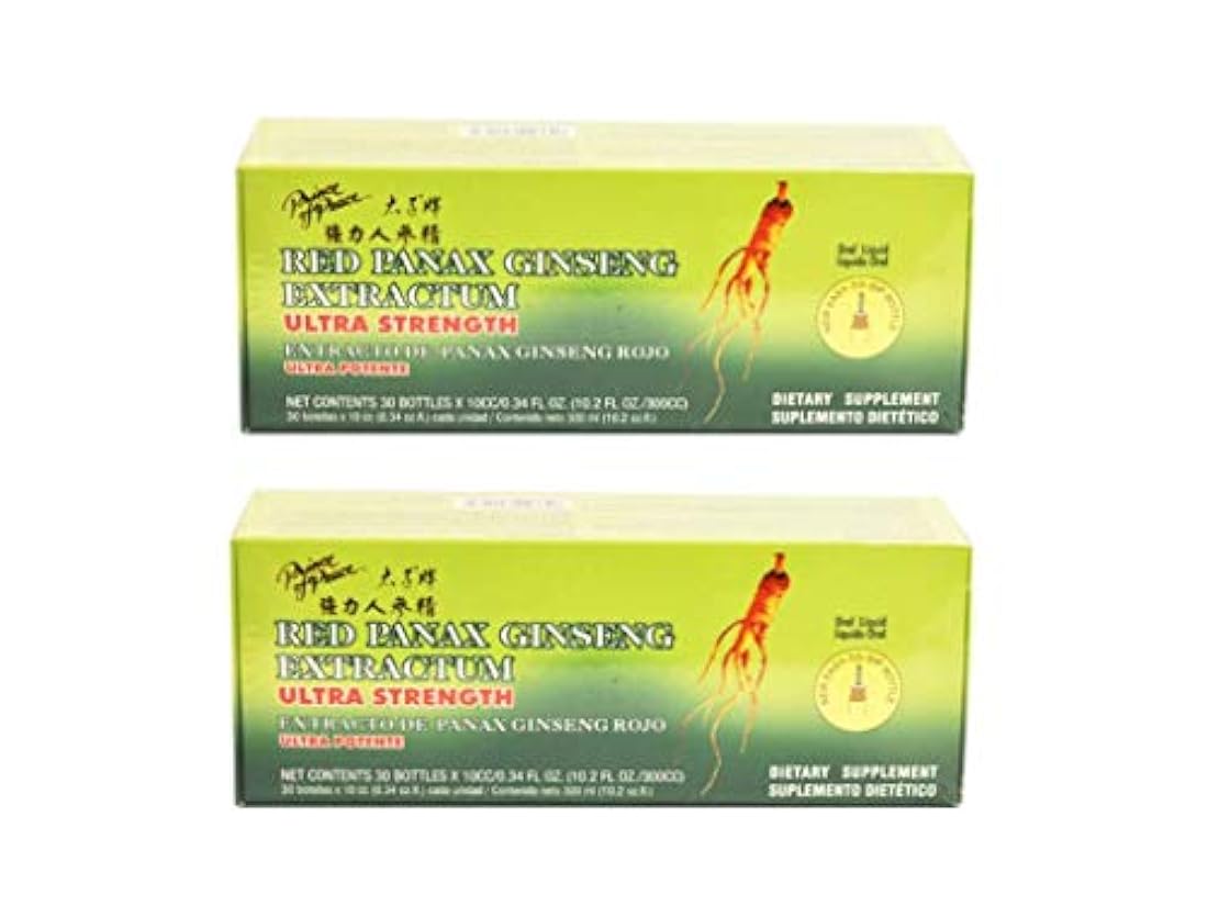 Prince of Peace Red Panax Ginseng Extracto Ultra Fuerza