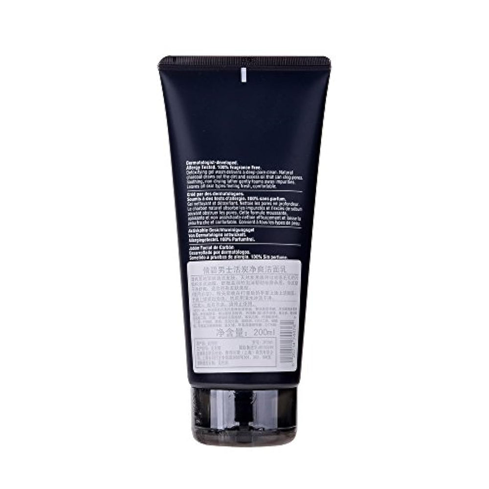 Clinique Carbón Gel limpiador facial 200 ml para hombres
