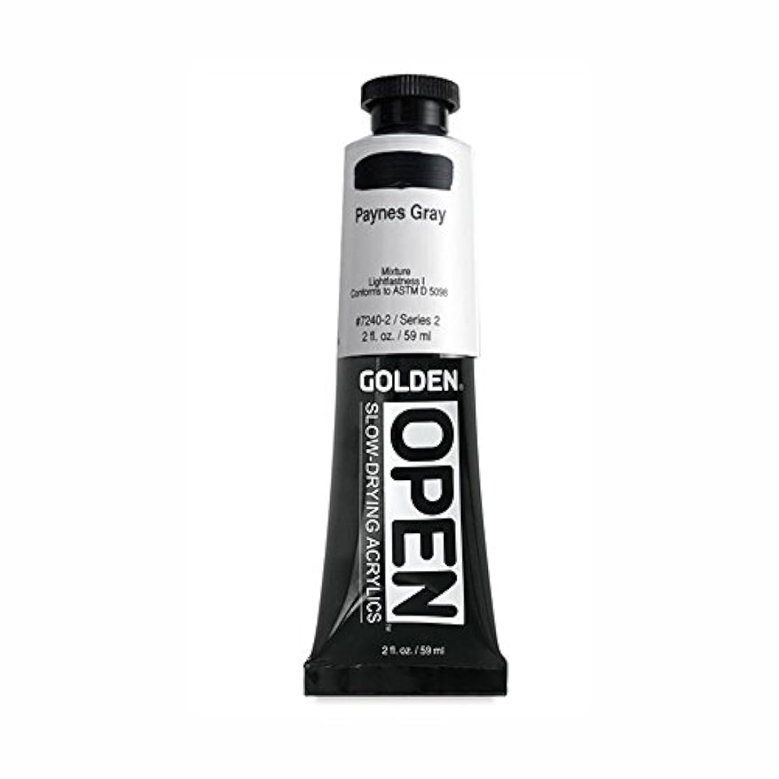 Abierto 2 oz acrílico color pinturas ColorPayne Gris