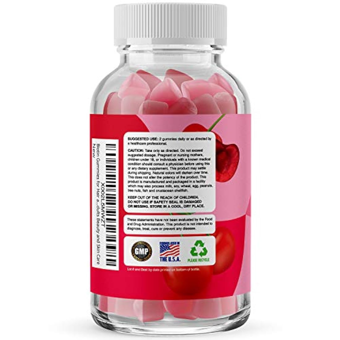 Biotin Gummies for Hair and Nail Growth - Biotin Gummies for Hair Growth Anti Aging Skin Care and Nail Care - Biotin 5000mcg Hair Skin and Nails Gummies Vitamins for Adults Beauty and Skin Care