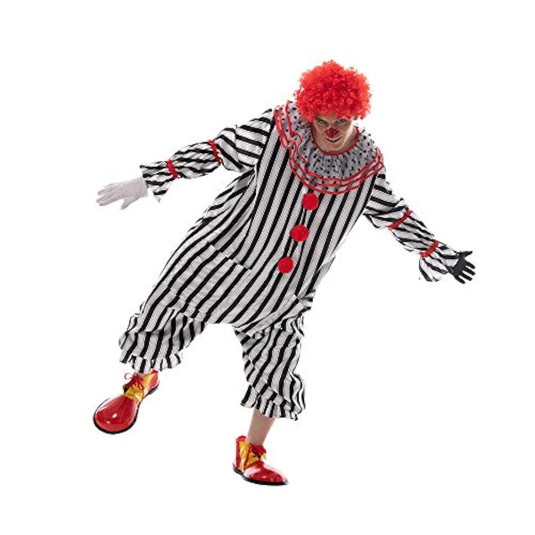Disfraces - Disfraz de payaso espeluznante para hombre