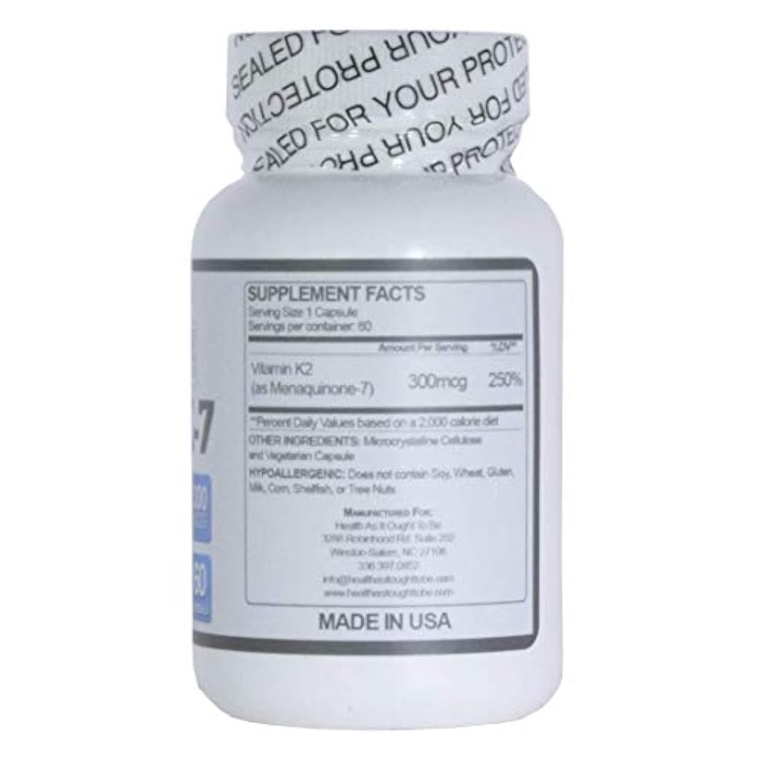 Suplemento multivitaminico de 60 capsulas