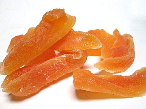 Tiras de Melón Seco Natural, 16 oz, Sin Sulfitos, Bajo Azúcar