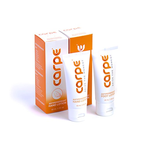 loción antitranspirante para manos y pies