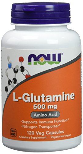 NOW L-Glutamine 500 mg,120 Capsules