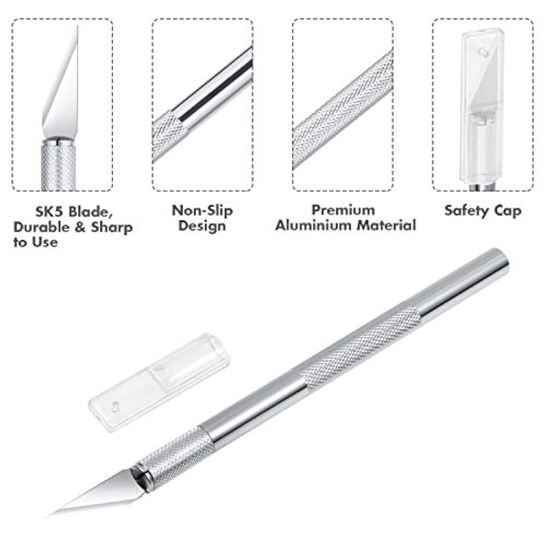 Anezus Craft - Juego de cuchillos de precisión