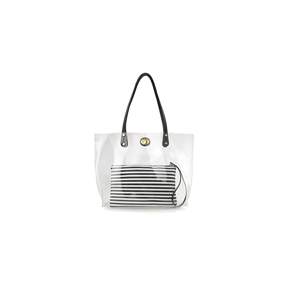 Bolsos de hombro transparente de las mujeres del PVC